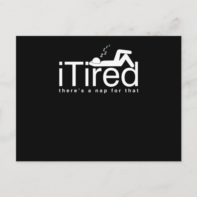 Cartão Postal Pessoas preguiçosas Engraçadas Couch Batata Sleepy (Frente)