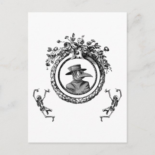 Cartão Postal Peste (Frente)