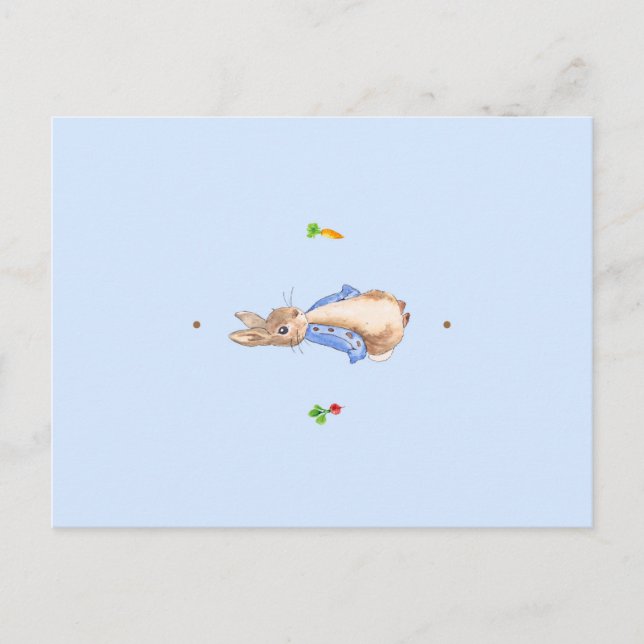 Cartão Postal Peter, o Coelho (Frente)