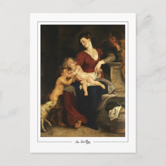 Cartão Postal Peter Paul Rubens #679 - Cartão-postal de arte (Frente)