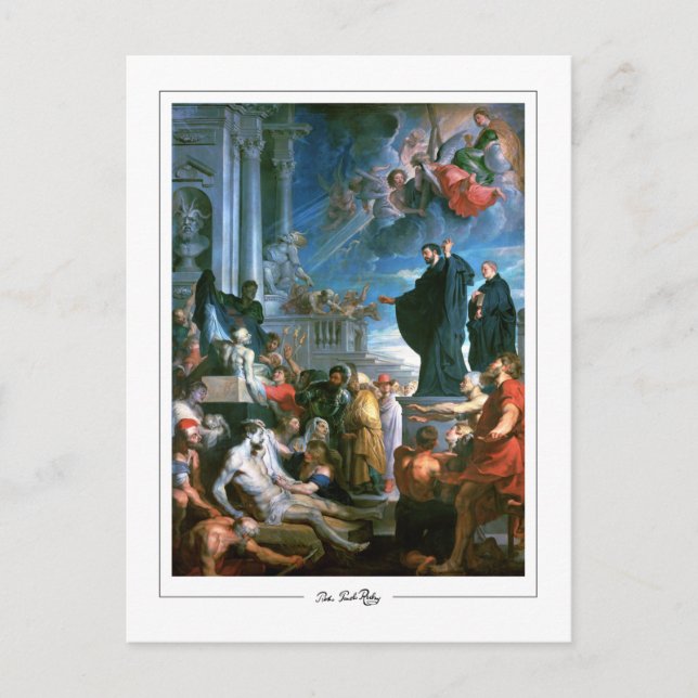 Cartão Postal Peter Paul Rubens #74 - Cartão-postal de arte (Frente)