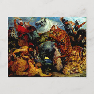 Cartão Postal Peter Paul Rubens Art