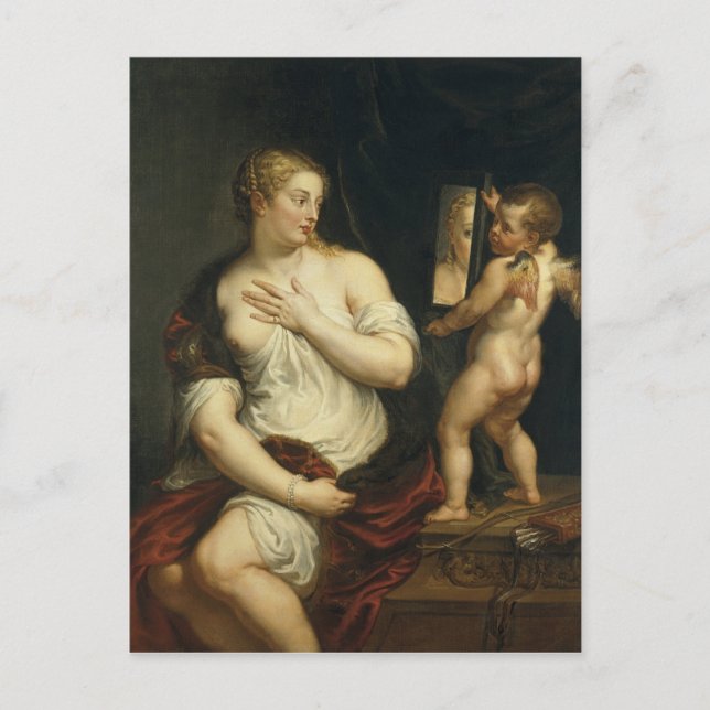 Cartão Postal Peter Paul Rubens Art (Frente)