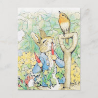 "Peter Rabbit come a carrot", por Beatrix Potter