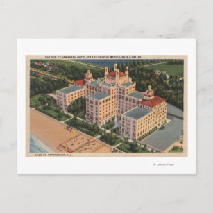 Cartão Postal Petersburgo, Flórida - aérea de Don Ce-Sar