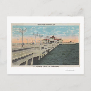 Cartão Postal Petersburgo, Flórida - Vista de Milhões de Dólares