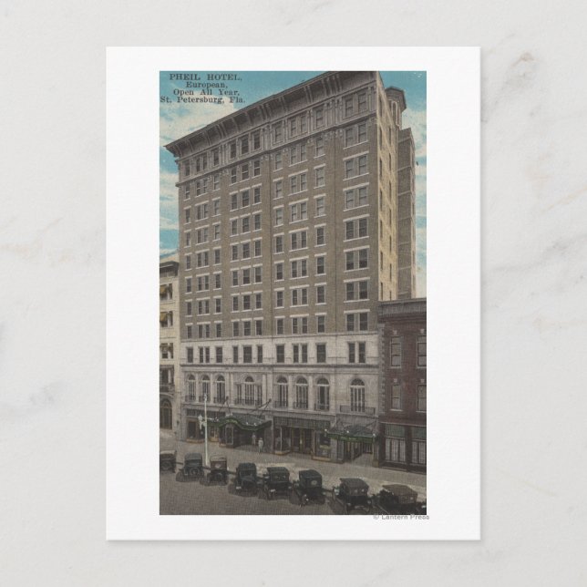 Cartão Postal Petersburgo, Flórida - Vista Exterior de Pheil (Frente)
