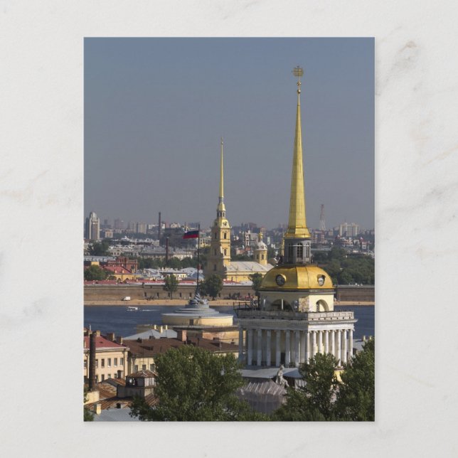 Cartão Postal Petersburgo, Rússia (Frente)