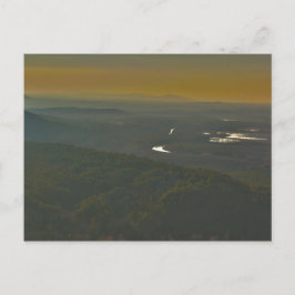 Cartão Postal Petit Jean River Valley em Sunset, Arkansas
