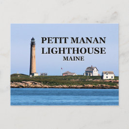 Cartão Postal Petit Manan Lighthouse, Cartão-postal Maine
