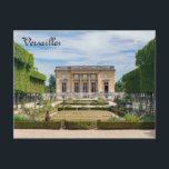 Cartão Postal Petit Trianon e Jardim Francês em Versalhes<br><div class="desc">Petit Trianon e o Jardim Francês no Chateau de Versailles - França</div>