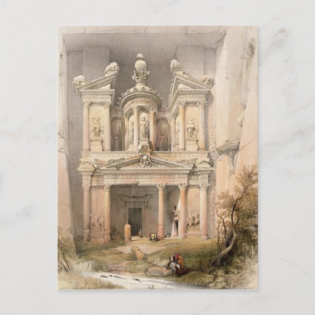 Cartão Postal Petra (Frente)