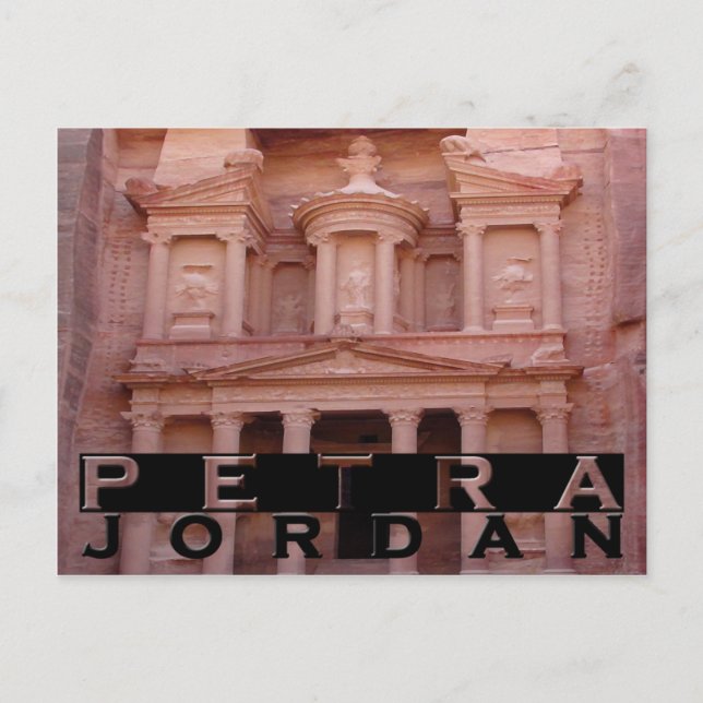 Cartão Postal Petra (Frente)