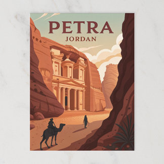 Cartão Postal Petra, Jordânia