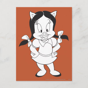 Cartão Postal Petunia Posing