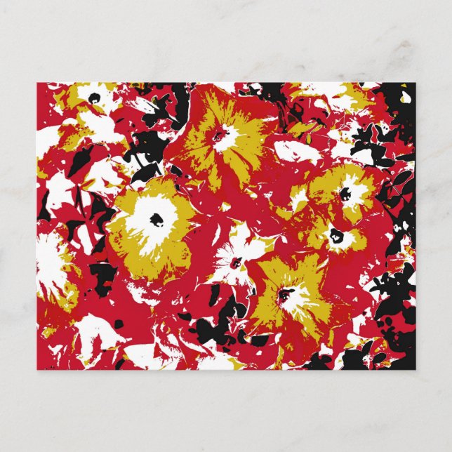 CARTÃO POSTAL PETUNIAS (Frente)