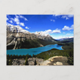Cartão Postal Peyto Lake, Rockies canadenses