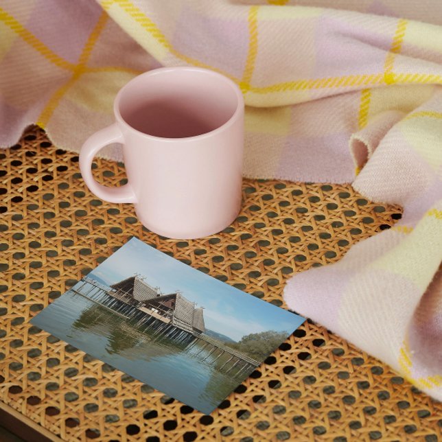 Cartão Postal Pfahlbauten - Stilt House Museum Unteruhldingen (Criador carregado)