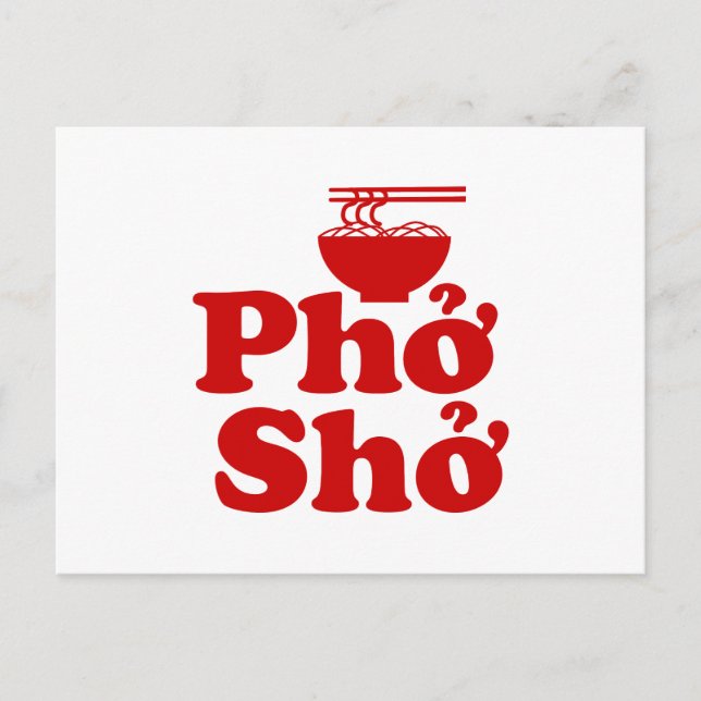 Cartão Postal Phở Shở (Frente)