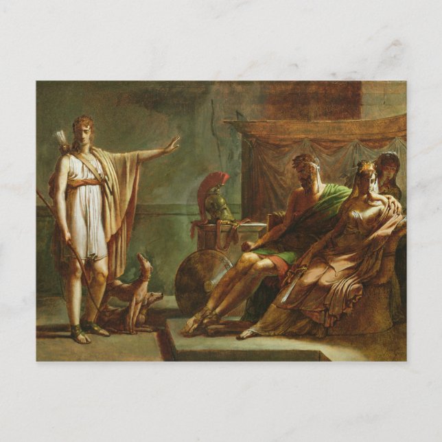 Cartão Postal Phaedra e Hippolytus, 1802 (Frente)