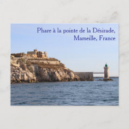 Cartão Postal Phare à la pointe de la Désirade Postcard