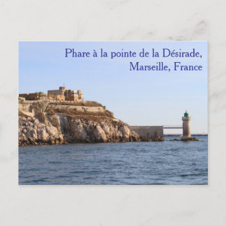 Cartão Postal Phare à la pointe de la Désirade Postcard