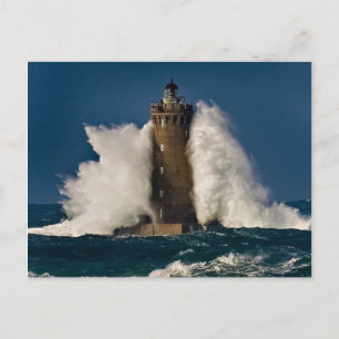 Cartão Postal Phare du Four - Finistère - França