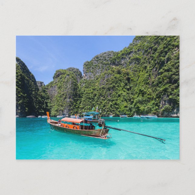 Cartão Postal Phi Phi Lay Island Phuket Tailândia (Frente)