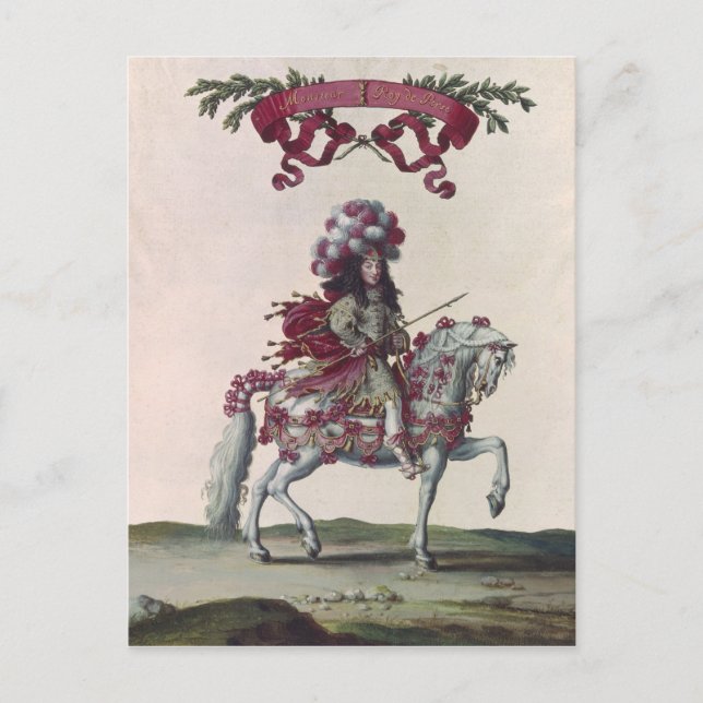 Cartão Postal Philippe I Duque de Orleans (Frente)