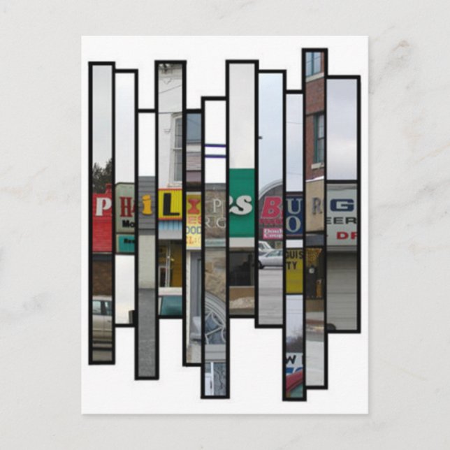 Cartão Postal Philipsburg Postcard (Frente)