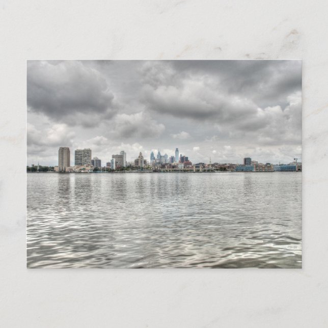 Cartão Postal Philly Skyline (Frente)