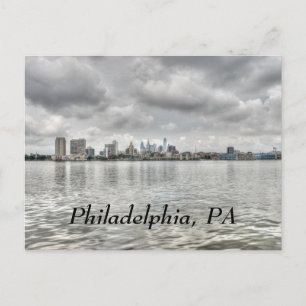 Cartão Postal Philly Skyline