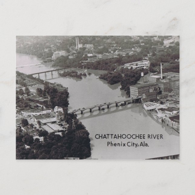 Cartão Postal Phnix City Alabama (Frente)