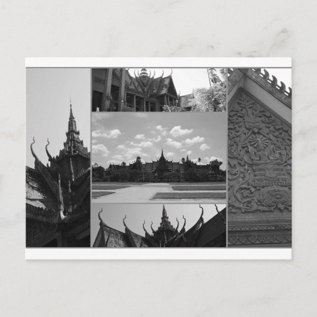 Cartão Postal Phnom Penh, Camboja (Frente)