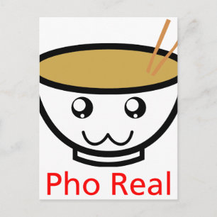 Cartão Postal Pho Real