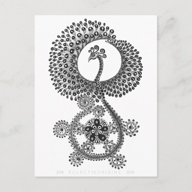 Cartão Postal Phoenix 10 Anos (Frente)