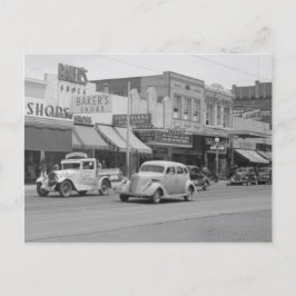 Cartão Postal Phoenix, Arizona, Street Scene 1940