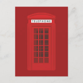 Cartão Postal Phone Box