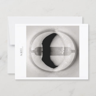 Cartão Postal Phonetic Love Mouth Art O