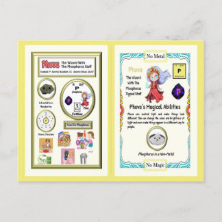 Cartão Postal Phova - Phosphorus Trading Card