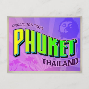 CARTÃO POSTAL PHUKET