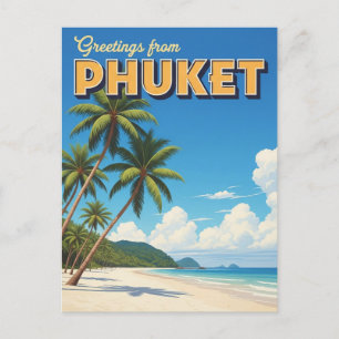Cartão Postal Phuket Patong Beach Viagem