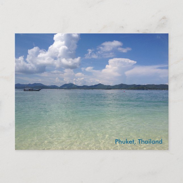 Cartão Postal Phuket, Tailândia (Frente)
