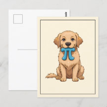 Pi Day Dog Com Símbolo Pi | Feliz Dia Pi