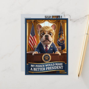 Cartão Postal Piada anti-Trump