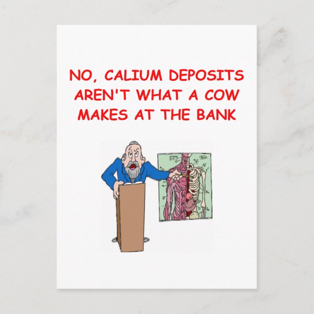 Cartão Postal piada da faculdade de medicina (Frente)