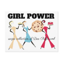 Piada de bolo de chocolate retro garotas cozinhand