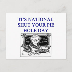 Cartão Postal piada de calada