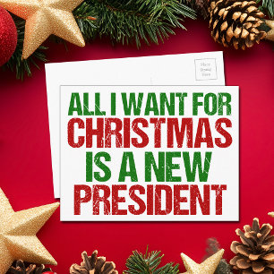 Cartão Postal Piada de Natal Política Humor Eleitoral