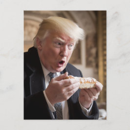 Cartão Postal Piada de Trump de Pão
